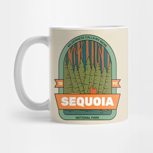 Sequoia National Park Hiking Camping Forest Outdoors Mug